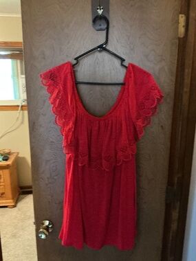 Terra & Sky 2X Beautiful Red Tunic